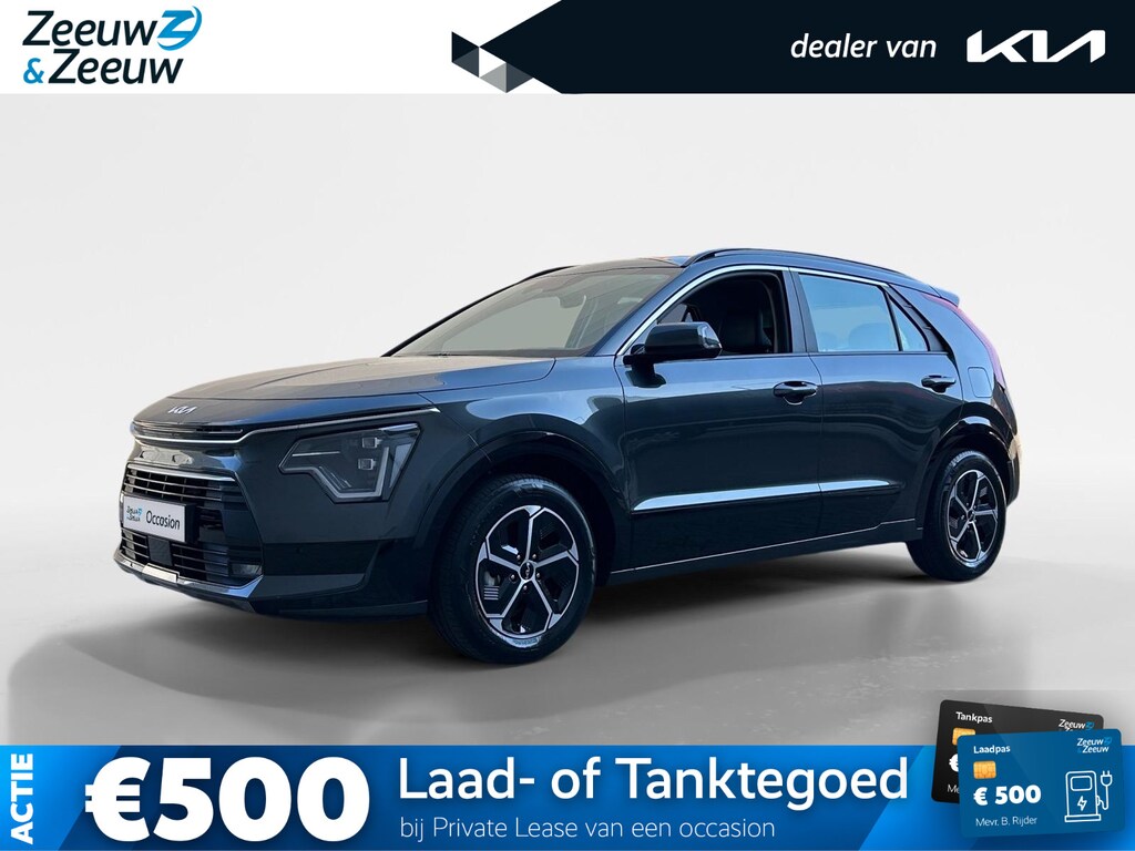 Kia Niro Hybrid 1.6 GDi DynamicLine Edition | Elektrische Bestuurdersstoel | Dodehoekdetectie | Apple Carplay / Android Auto | Navigatiesysteem | Licht + Regensensor | Parkeersensoren Voor + Achter | Camera Achter | Cruise Control Adaptief | Rijstrooksensor + Correctie | Camera Achter