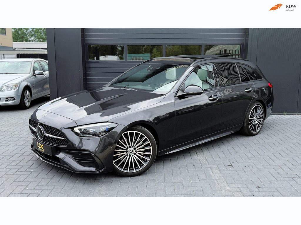 Mercedes-Benz C-klasse Estate 200 d AMG Line Pano|360°|Keyless|Burmeister