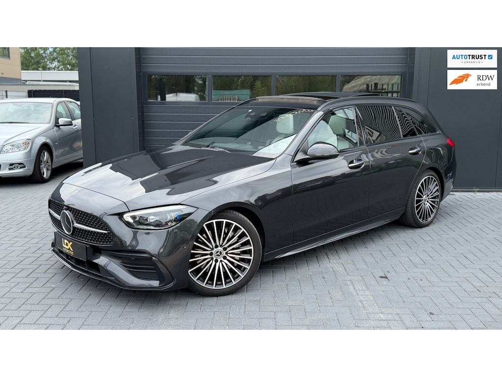 Mercedes-Benz C-klasse Estate 200 d AMG Line Pano|360°|Keyless|Burmeister
