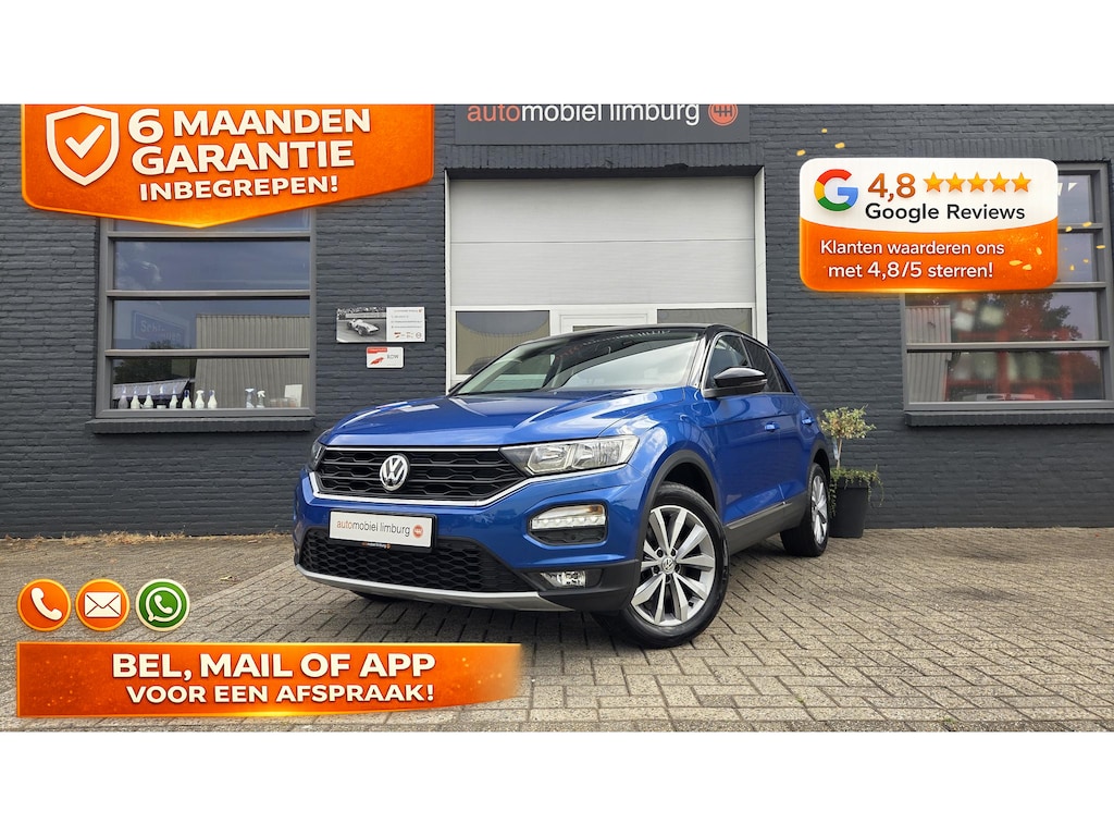 Volkswagen T-Roc 1.0 TSI Style | WINTERPAKKET | TREKHAAK | DEALER ONDERHOUDEN
