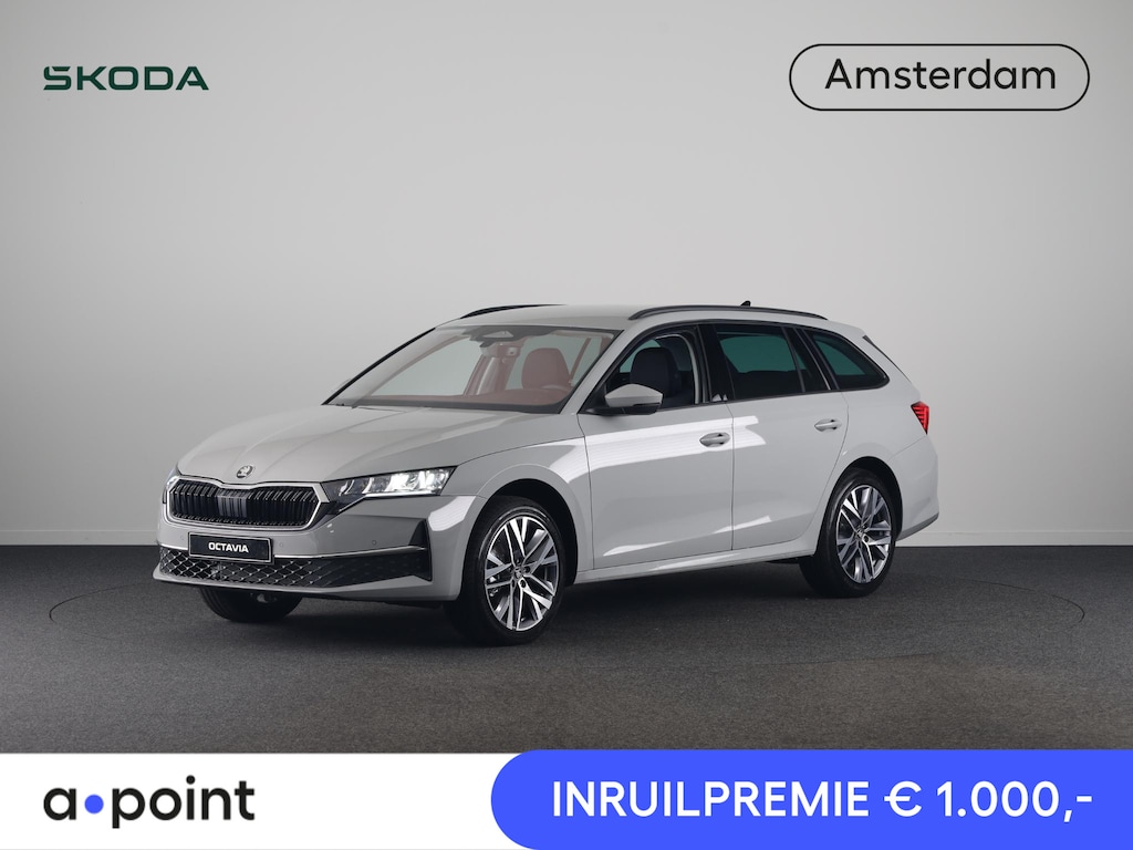 Skoda Octavia Combi 1.5 TSI MHEV Business Edition Plus 150 pk 7 versn. DSG | Winter Pakket | Trekhaak |  Lichtmetalen velgen 18" Lerna Antraciet