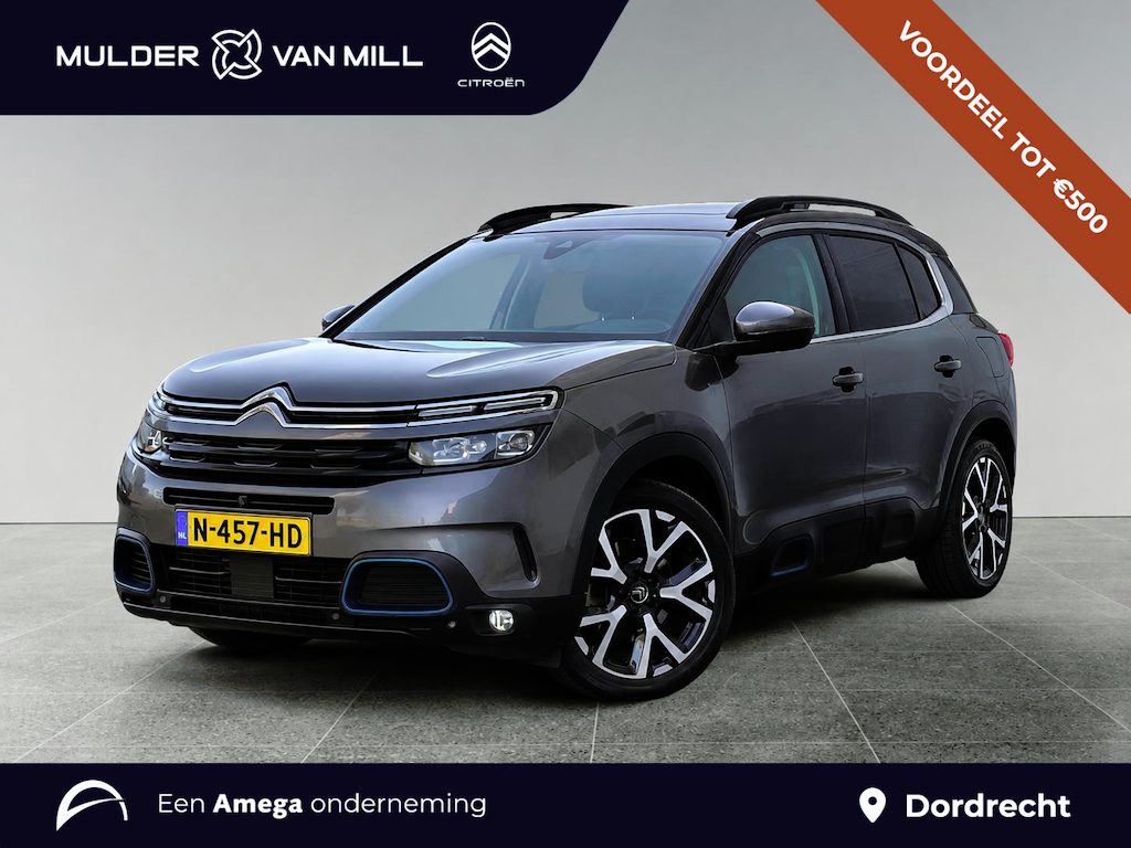 Citroën C5 Aircross Shine Pack 1.6 HYbrid PHEV 225pk e-EAT8 | TREKHAAK | SCHUIF/KANTELDAK | ADAPTIVE CRUISE | STOELVERW. | HANDSFREE A.KLEP | ANDROID AUTO / APPLE CARPLAY | NAVI | ELEKTR. STOEL |