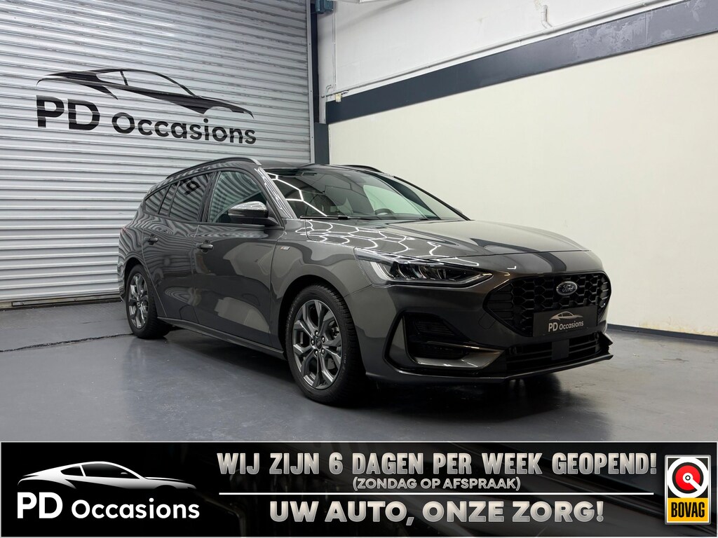 Ford Focus Wagon 1.0 EcoBoost Hybrid ST Line 155PK - Dodehoek - ACC - Camera - Clima