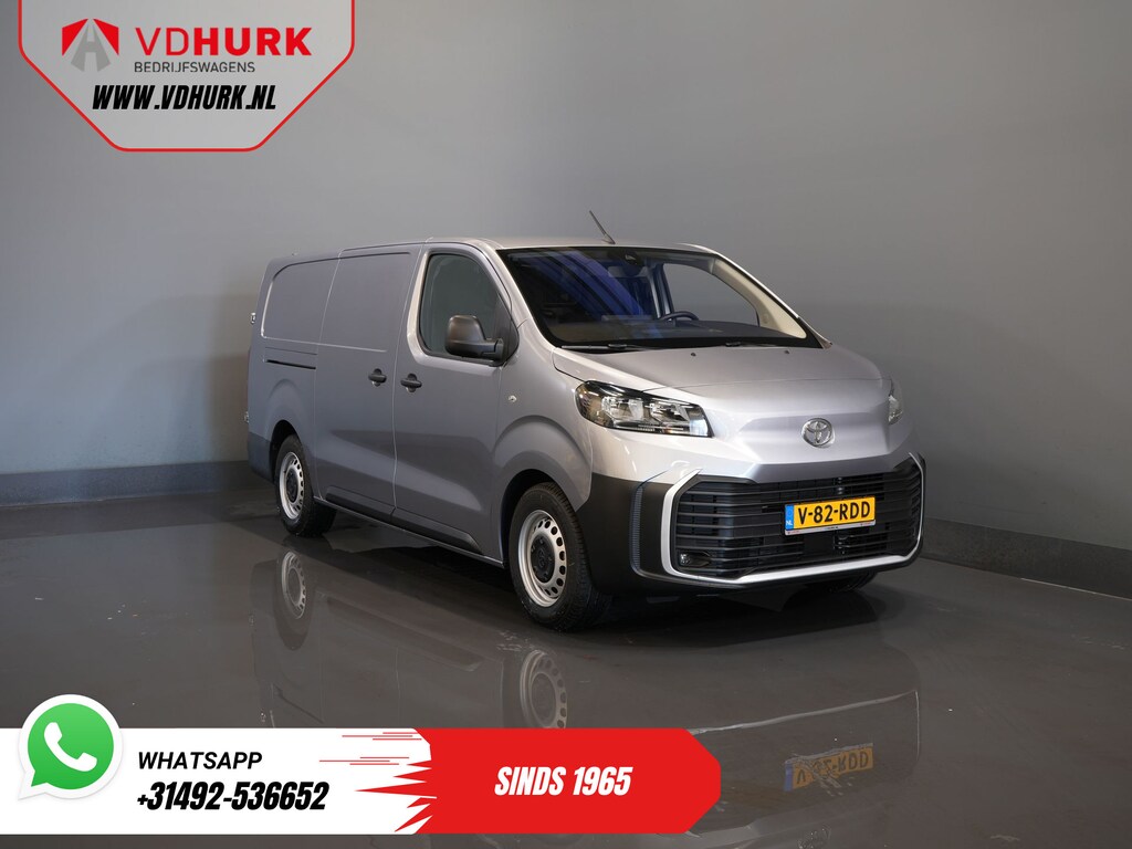 Toyota PROACE Electric Worker L3 75 kWh 350 km WLTP Adapt.Cruise/ Stuurverw./ Snellader/ Carplay/ Camera/ PDC/ Airco