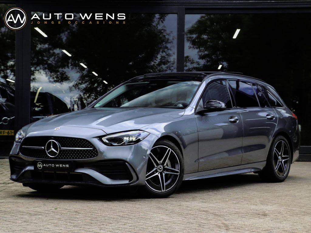 Mercedes-Benz C-klasse 180 AMG Line Mild Hybrid Pano Wegkl.Trekhaak Sfeerverlichting