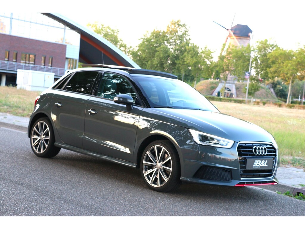 Audi A1 SPORTBACK 1.8 TFSI 192Pk Sport 3x S Line Aut S-Tronic Full Option Panoramadak Bose Led 1e eigenaar Pro Line Nieuw Staat