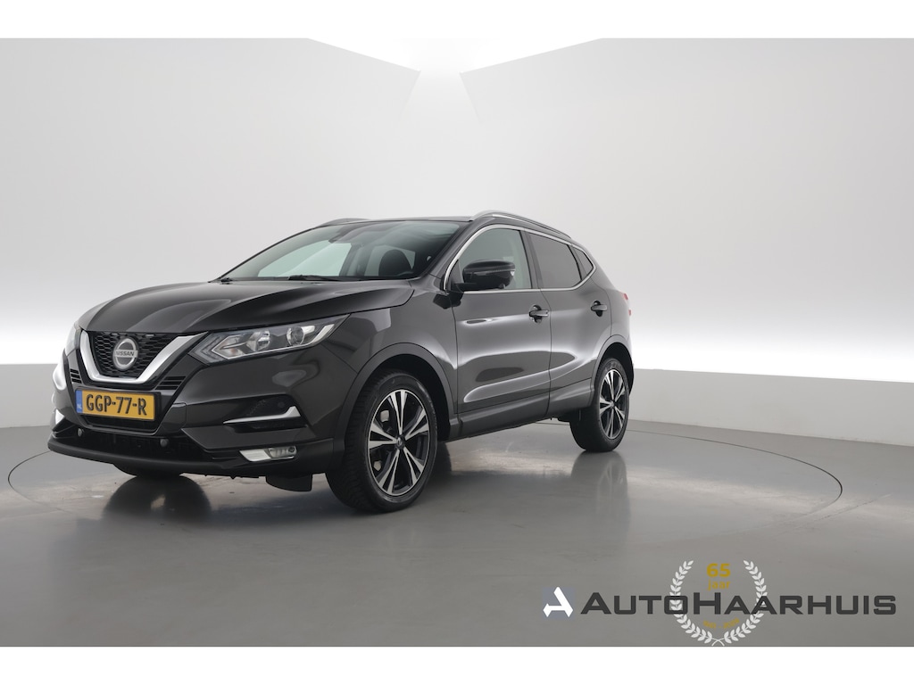 Nissan Qashqai 1.3 DIG-T 160pk! N-Connecta | Rijklaar! | Trekhaak | Design Pakket | Stoelverw. | 360*+PDC | Keyless | LED | Cruise | NAV+App.Connect | E-Spiegels | 18'' V