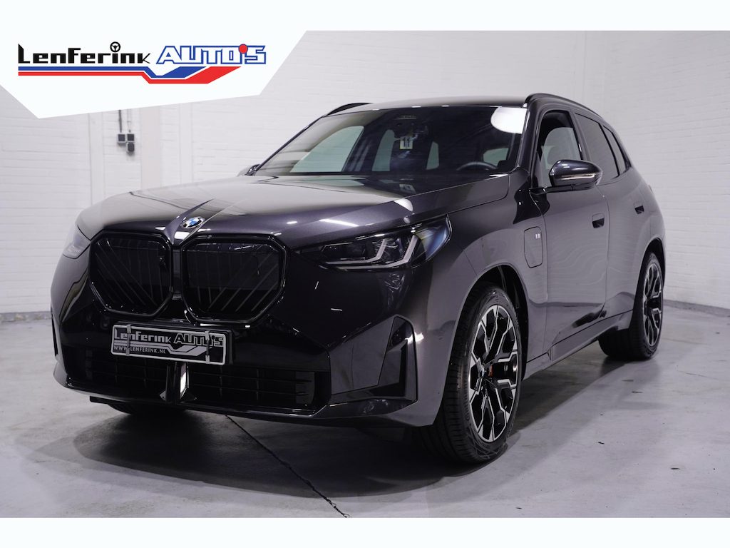 BMW X3 30e xDrive M Sport Pro 100% SOH Stoelverwarming v+a Stuurverwarming Stoelventilatie voor Head up display Harman/kardon Memory bestuurderstoel Apple carplay/android auto Adaptive cruise control met stop & go20 inch lichtmetalen velgen Sophistograu metalic M sportremsysteem
