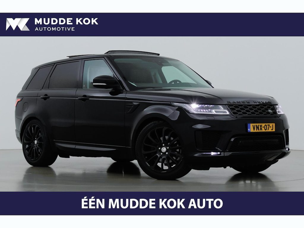 Land Rover Range Rover Sport SDV6 HSE | GRIJS KENTEKEN | Luchtvering | Panoramadak | Stoelventilatie | Meridian | ACC | 21 inch