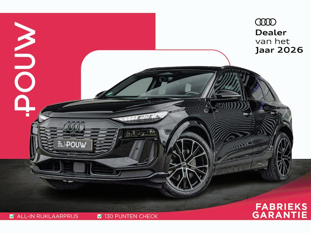 Audi Q6 e-tron Performance 306pk S-Line Edition 100 kWh | Luchtvering | Rondomzicht Camera | 21" LMV | Stuurverwarming