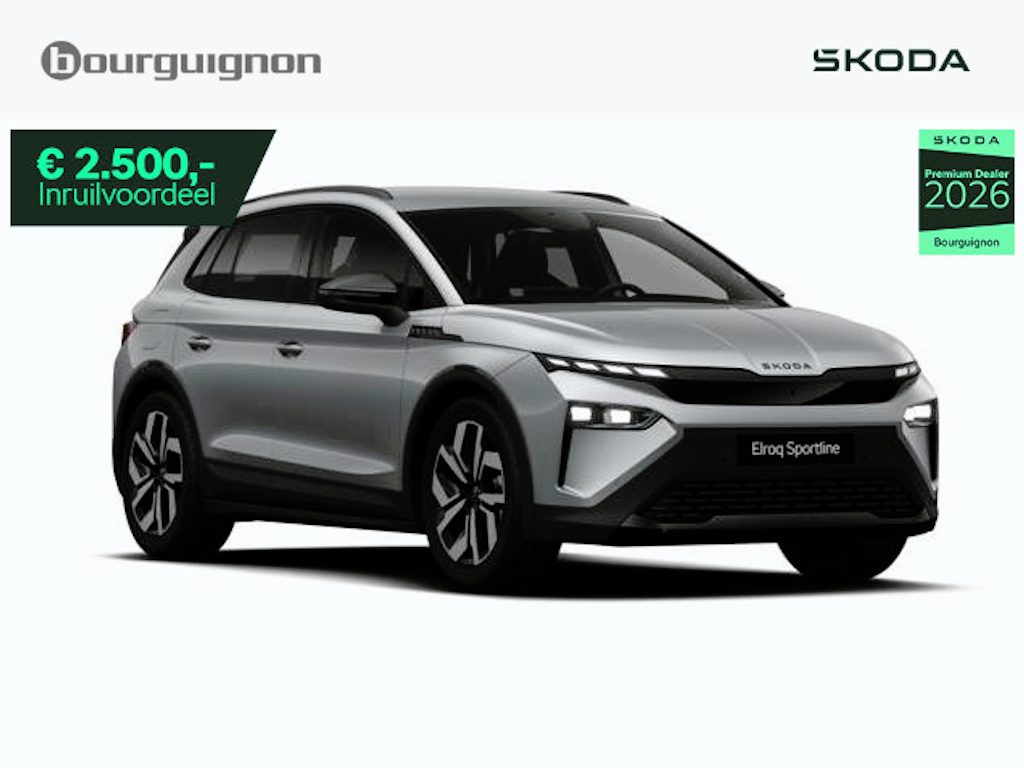 Skoda Elroq Sportline 85 | 286PK | Trekhaak | Canton audio | 360 camera | Head-Up display