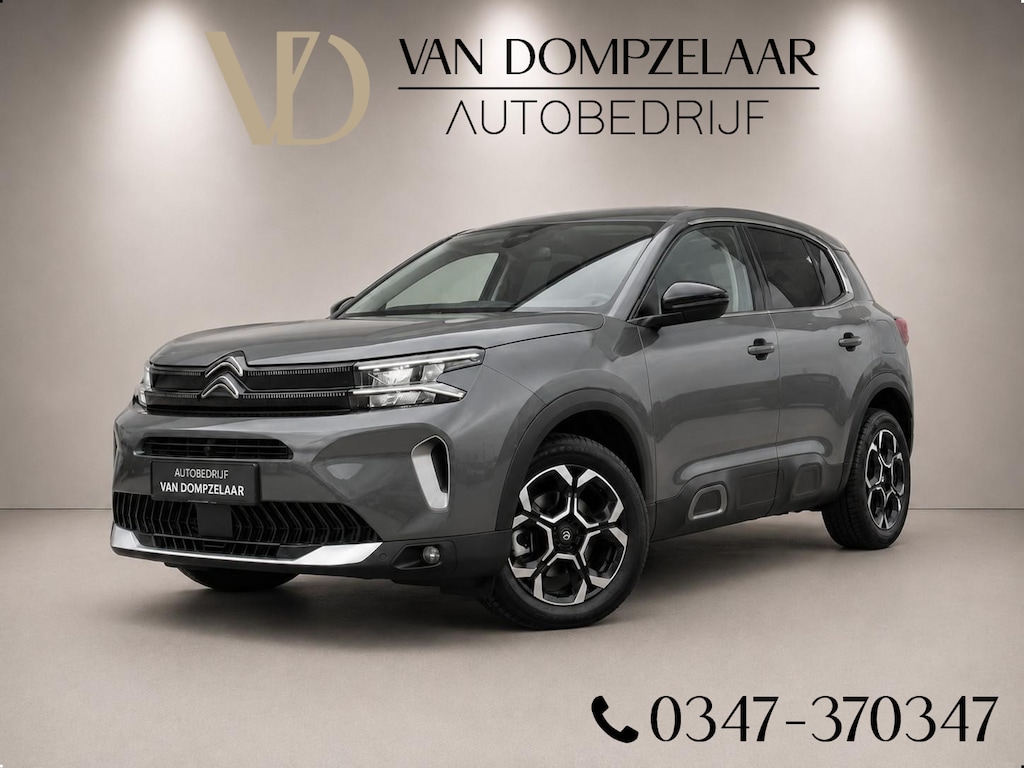 Citroën C5 Aircross 1.2 HYBRID 145PK AUTOMAAT PLUS UITV. / NAVI / STOEL-VERW. / KEYLESS / CAMERA / CRUISE.C /
