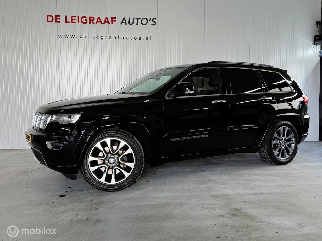 Jeep Grand Cherokee 3.0 CRD Overland grijs kenteken