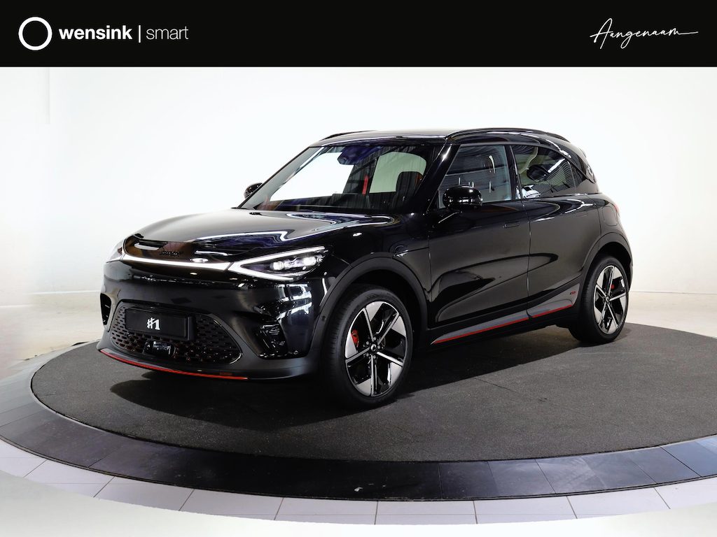 smart #1 BRABUS 66 kWh | 428 pk | Panoramadak | 360 Camera | Keyless Entry | Memory | Cyber Spark LED | Smart Drive Pilot | BRABUS Mode |