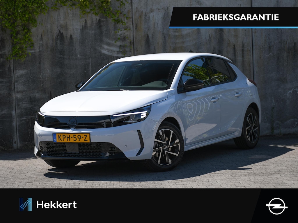 Opel Corsa GS 1.2 Turbo Hybrid 110pk Automaat CAEMRA | 16''LM | DODE HOEK | CRUISE.C | DAB | APPLE-CARPLAY