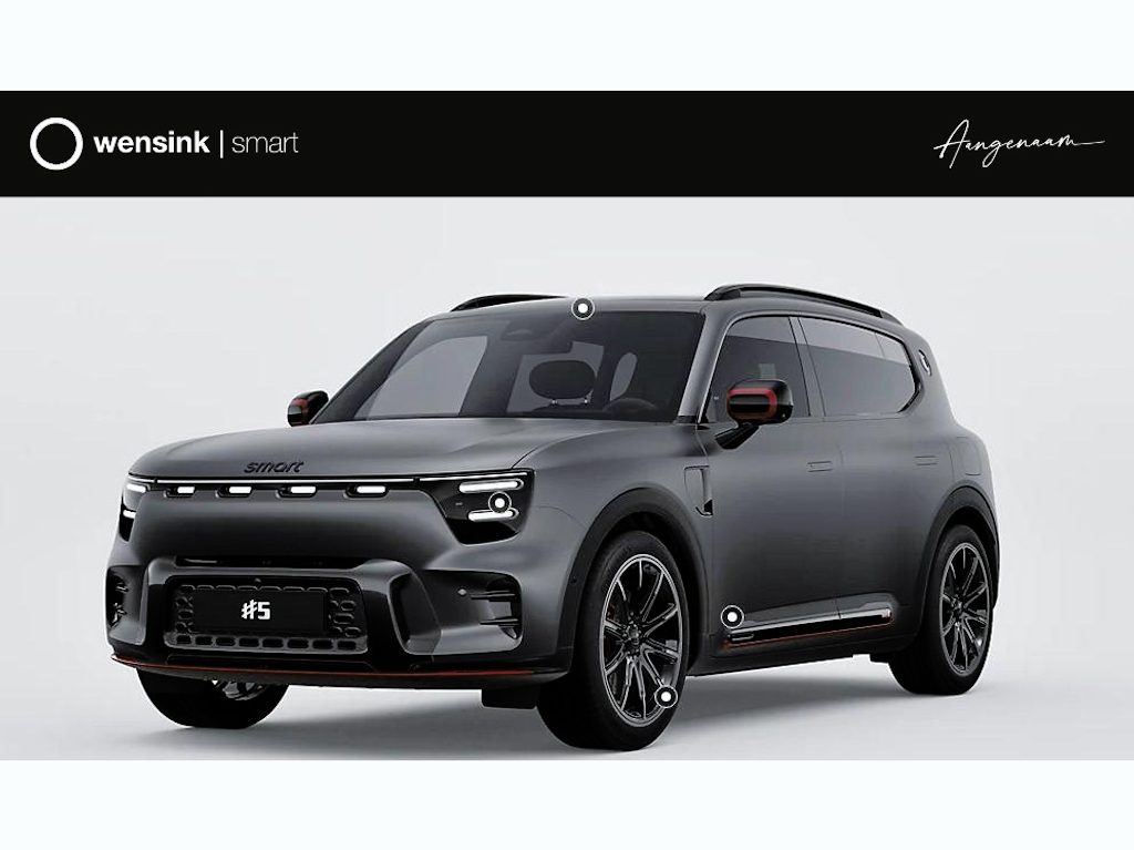smart #5 Brabus 100 kWh | 646 PK! | Drive Pilot | Stuurwiel- & Stoelverwarming voor- & achterin | Head-Up Display | Sennheiser Audio | Panoramadak | 3e display |