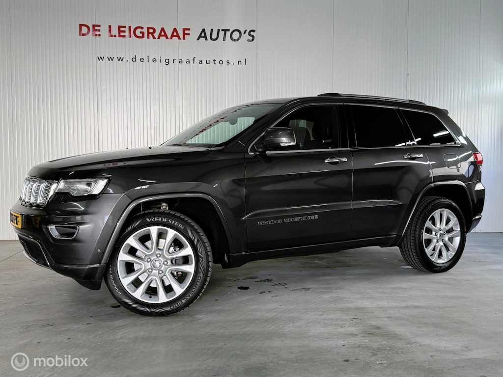 Jeep Grand Cherokee 3.0 CRD Overland grijs kenteken