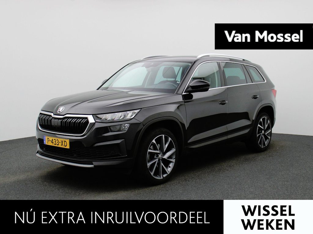 Skoda Kodiaq 1.5 TSI Business Edition 150 PK | Automaat | Trekhaak | LED Koplampen | Adaptive Cruise Control | Elektrische achterklep | Apple Carplay/Android Auto | Navigatie | Keyless-Entry | Achteruitrijcamera | Parkeersensoren | Lichtmetalen velgen |
