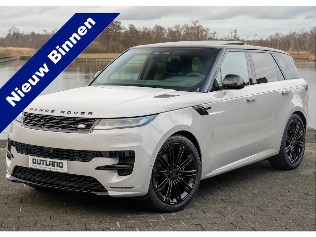 Land Rover Range Rover Sport P550e Autobiography | Borasco Grey | Full Options | Enhanced Black Pack | Zwarte remklauwen |