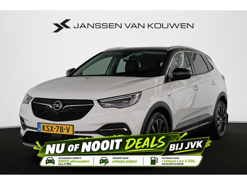 Opel Grandland X 1.6 Turbo Ultimate Leder Stoelventilatie Stoelverwarming Memory Keyless
