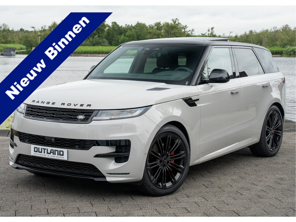 Land Rover Range Rover Sport P550e Autobiography | Borasco Grey | Full Options | Enhanced Black Pack | Rode remklauwen |