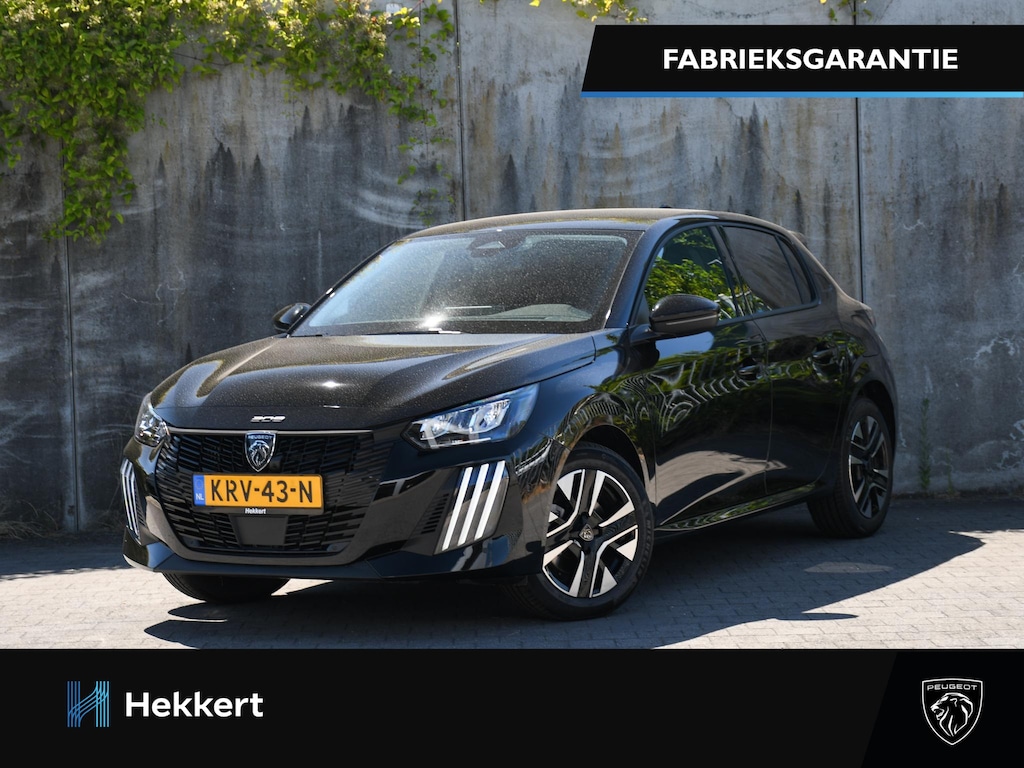 Peugeot 208 Allure 1.2 Hybrid 110pk Automaat DODE HOEK | 16''LM | 360° CAM. | ADAPT. CC | NAVI | DAB