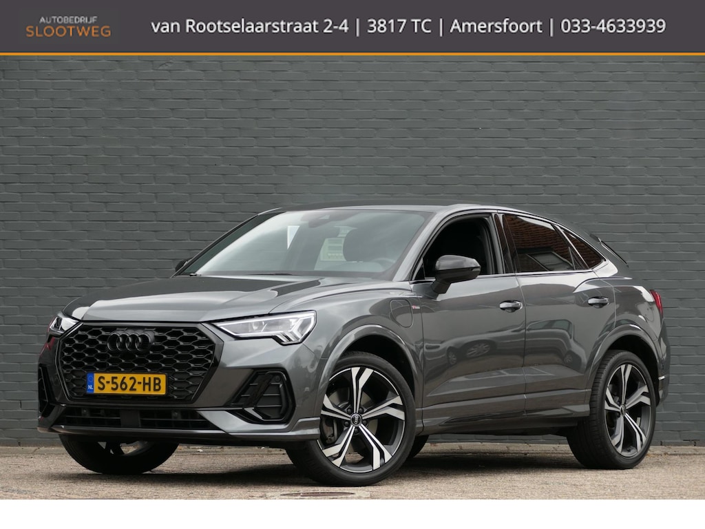 Audi Q3 Sportback 45 TFSI e S-Line Black Optiek | NAP | 20Inch | Leer | Acc | Camera | Trekhaak