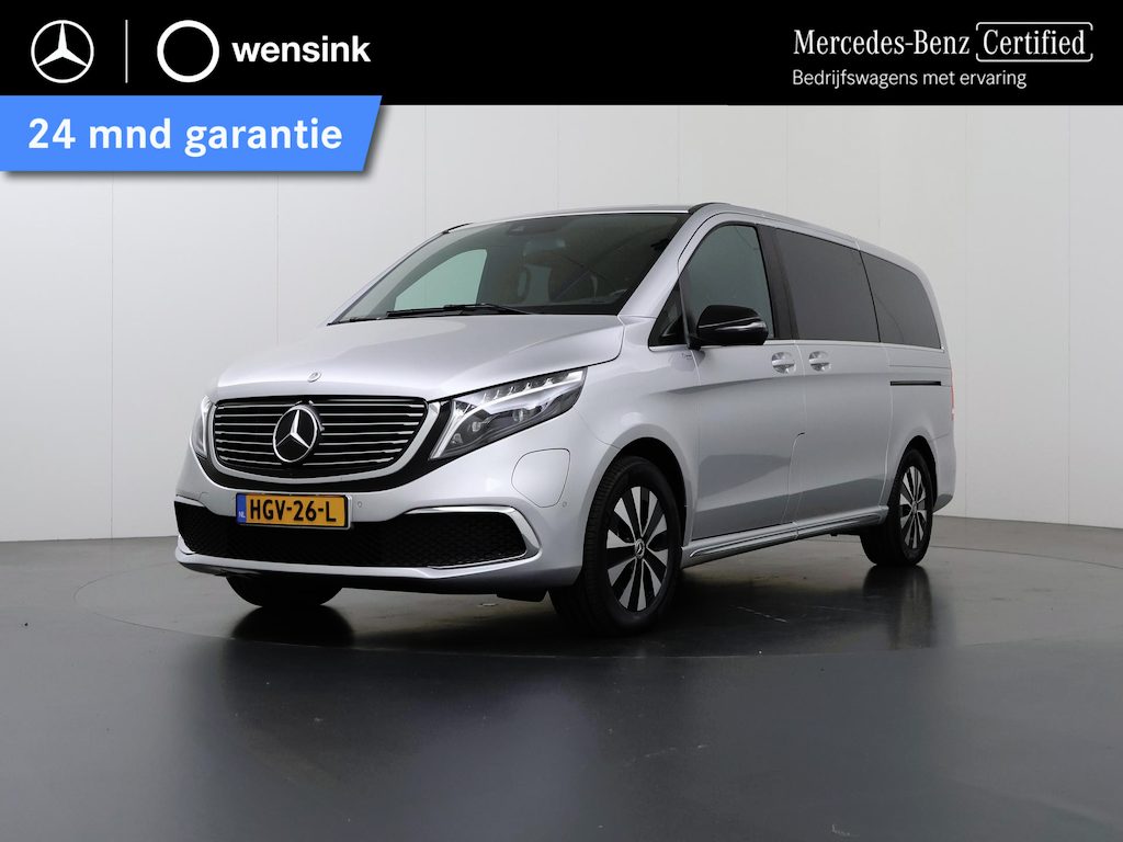Mercedes-Benz EQV 300 L2 | 7-ZITS | BUSINESS SOLUTION LIMITED | 90 kWh | SoH 93% | 360 CAMERA | CRUISE CONTROL | LEDEREN BEKLEDING | LED LAMPEN | NAVIGATIE | METALLIC LAK | CERTIFIED
