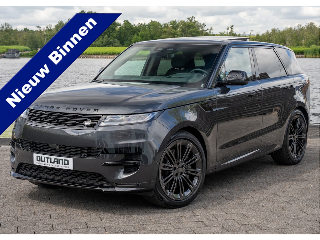 Land Rover Range Rover Sport P550e Autobiography | Carpathian Grey | Caraway leder | Full Options | Enhanced Black Pack |