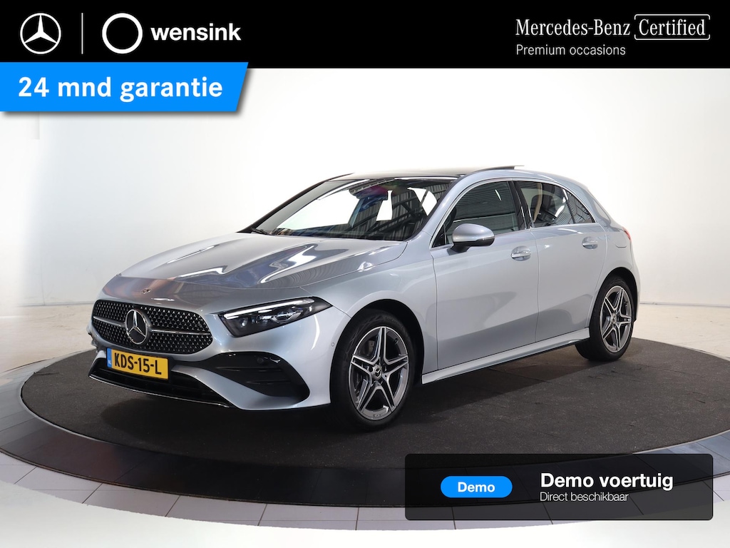 Mercedes-Benz A-klasse 250e Business Solution AMG | Panoramaschuifdak | Stoelverwarming | Achteruitrijcamera | MULTIBEAM LED |