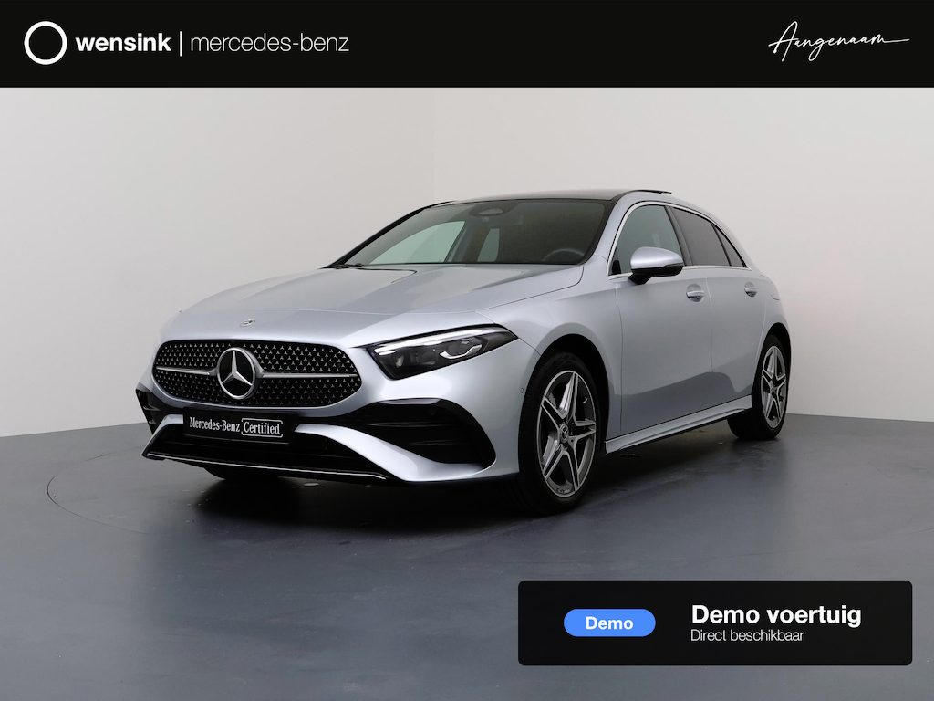 Mercedes-Benz A-klasse 250e Business Solution AMG | Panoramaschuifdak | Stoelverwarming | Achteruitrijcamera | MULTIBEAM LED |