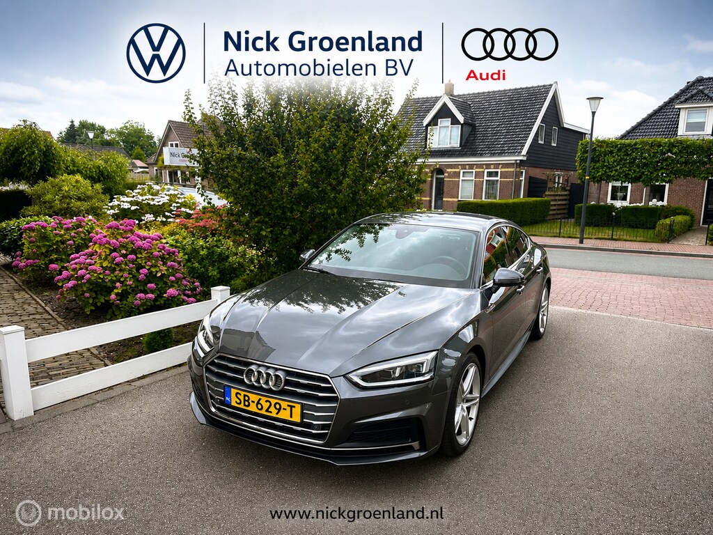 Audi A5 Sportback 1.4 TFSI 150PK Sport Pro Line ACHTERUITRIJ CAMERA NAVIGATIE ELEK ACHTERKLEP CLIMATE CONTROLE ZEER NETTE AUTO!!