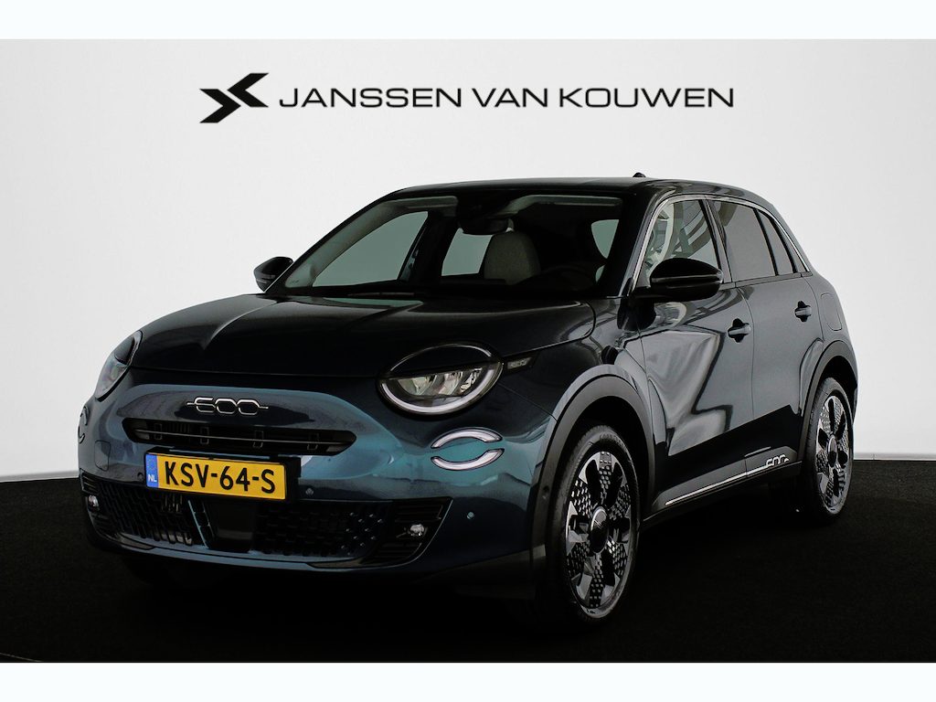 Fiat 600 1.2 Hybrid La Prima Leder Stoelverwarming Massage Keyless