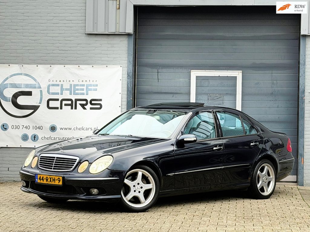Mercedes-Benz E-klasse 500|NIEUWEAPK|PANO|FABRIEKSAF AMG|18'AMG LM!