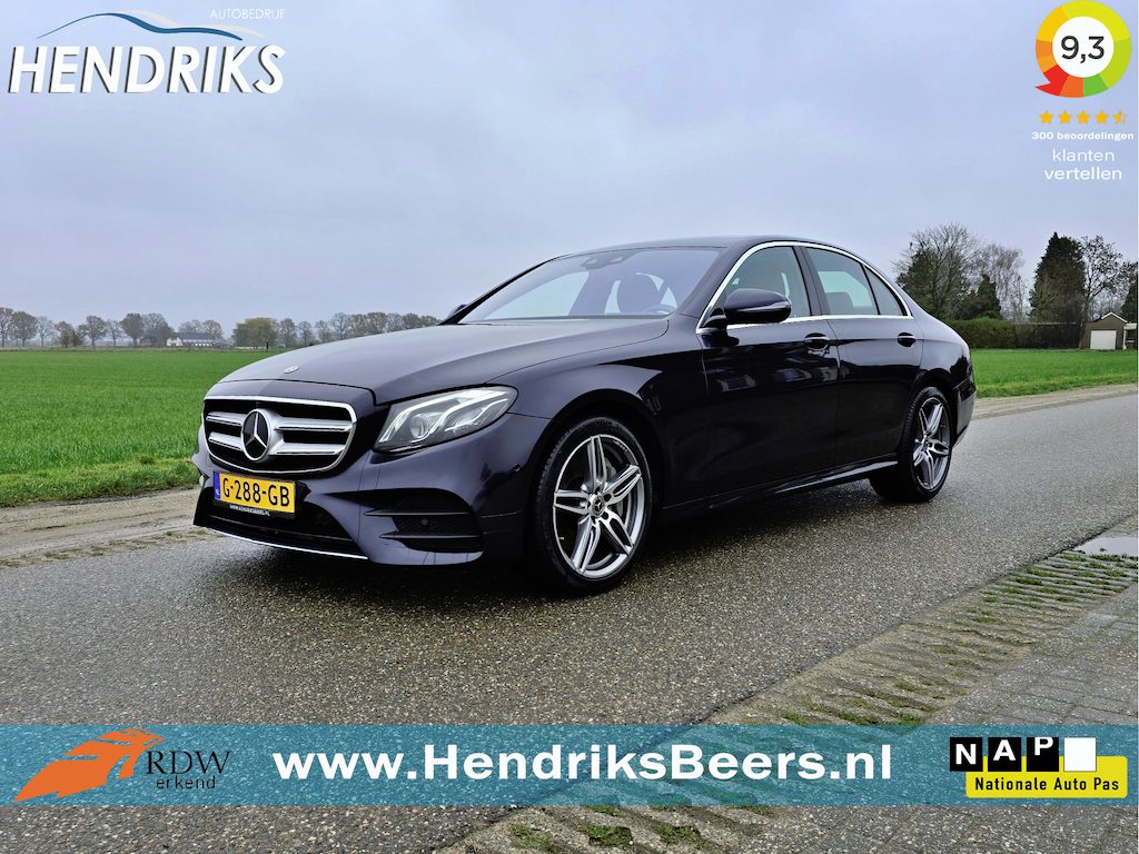 Mercedes-Benz E-klasse 400d 4Matic Premium Plus - 340 Pk - Euro 6 - Lederen bekleding - ParkeerCamera - Schuif/Kanteldak