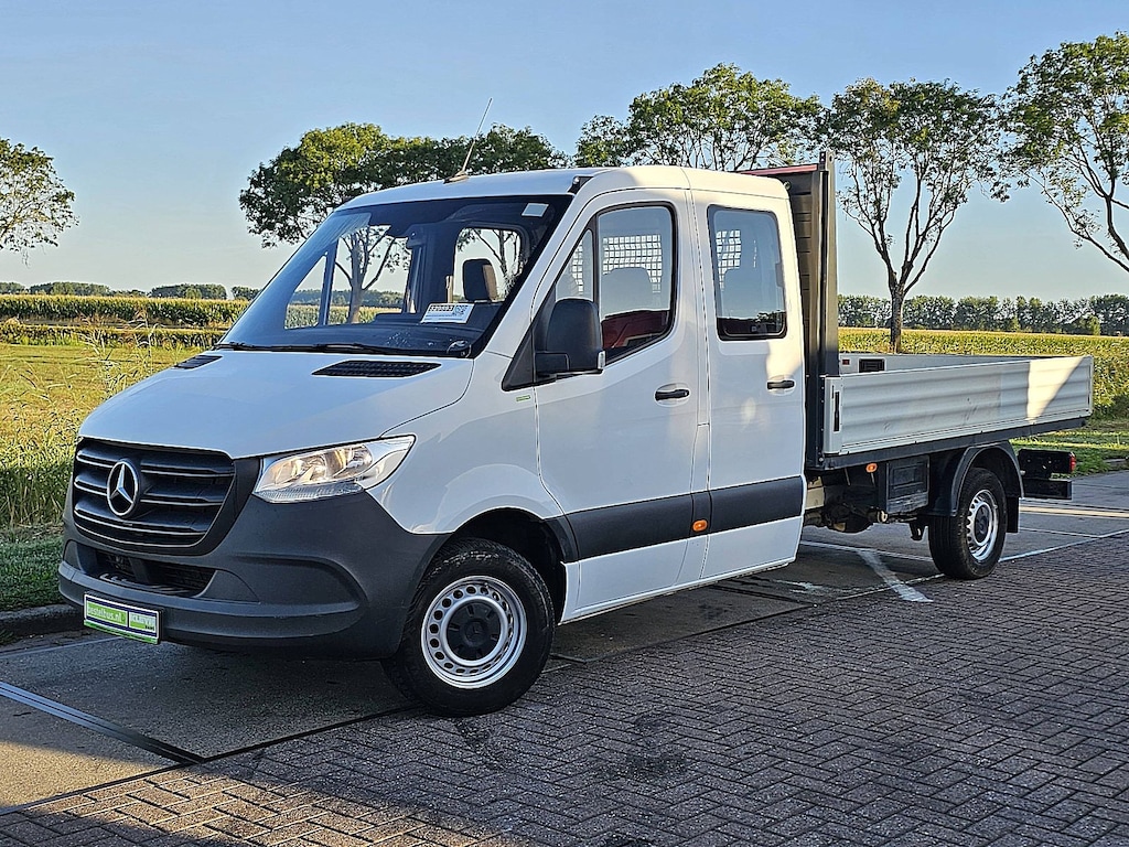 Mercedes-Benz Sprinter 315 1.9 CDI L3 Base Dubbele Cabine, Airco, Open-Laabak, 3.5T-Trekhaak, Euro6, 150Pk