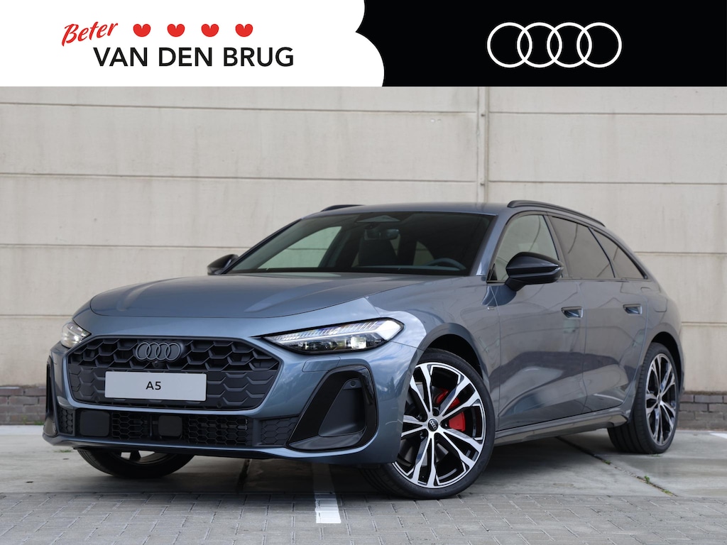 Audi A5 AVANT S edition e-hybrid 299 PK | Premium pakket | Donker glas achter | Lederen sportstoelen |