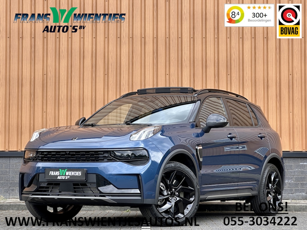 Lynk & Co 01 1.5 | Black Pakket Optioneel | Stuurverwarming | Zwarte hemel | Panoramadak | Adaptive Cruise Control | 360 Camera | Keyless | Elektrische Bestuurdersstoel + Geheugen | Parkeersensoren | Apple Ca