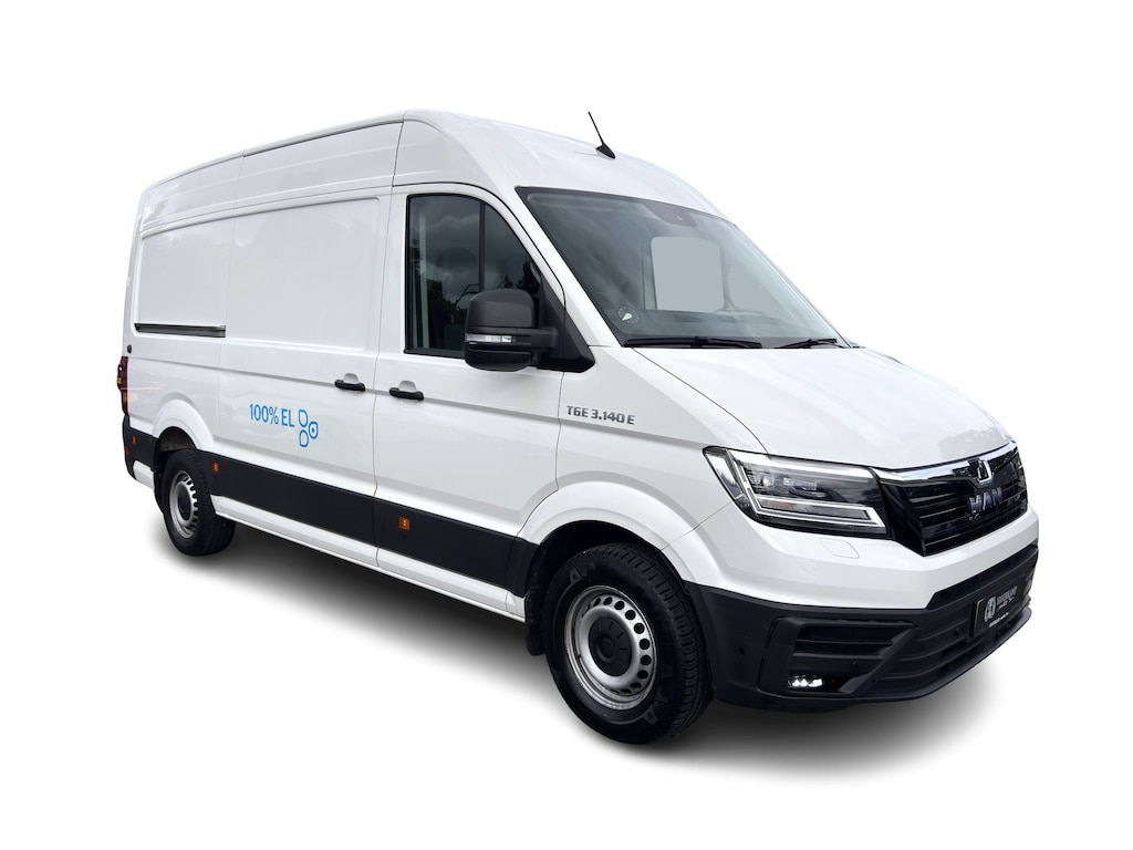 MAN e-TGE eTGE Basis 36 kWh L3 H3 (2-Fase) {Soh-88%} Aut. *HEATPUMP | NAVI-FULLMAP | AIRCO | CRUISE | 3-PERS | CAMERA | HEATED-ERGO-SEATS | PDC | DAB | WIFI | FULL-LED | CCS-FASTLOADER*