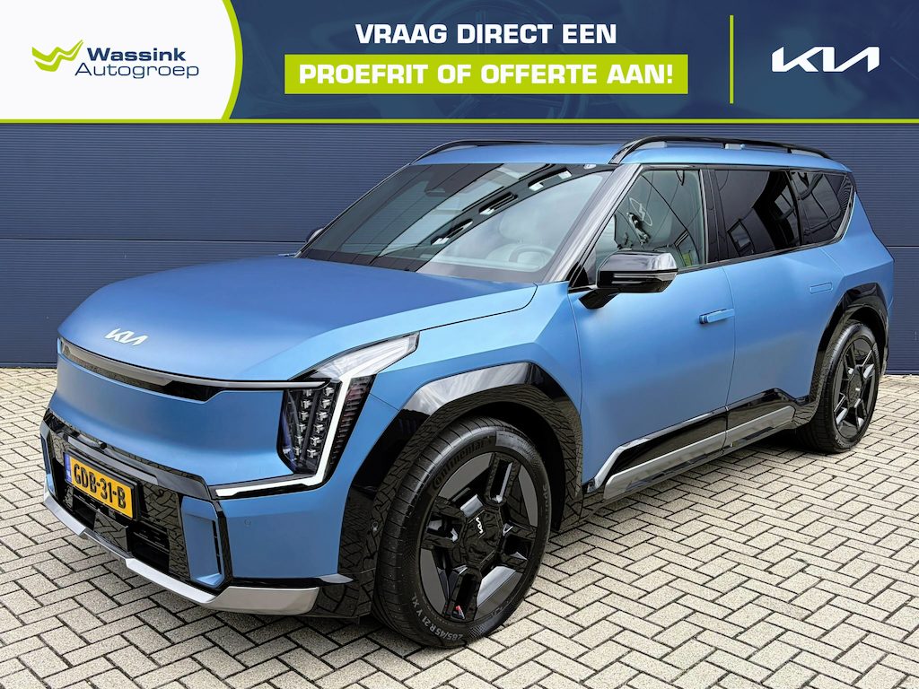 Kia EV9 GT-Line AWD 99.8 kWh 385pk | Navigatie | 360 camera | Stoelverwarming |SOH 98,6%