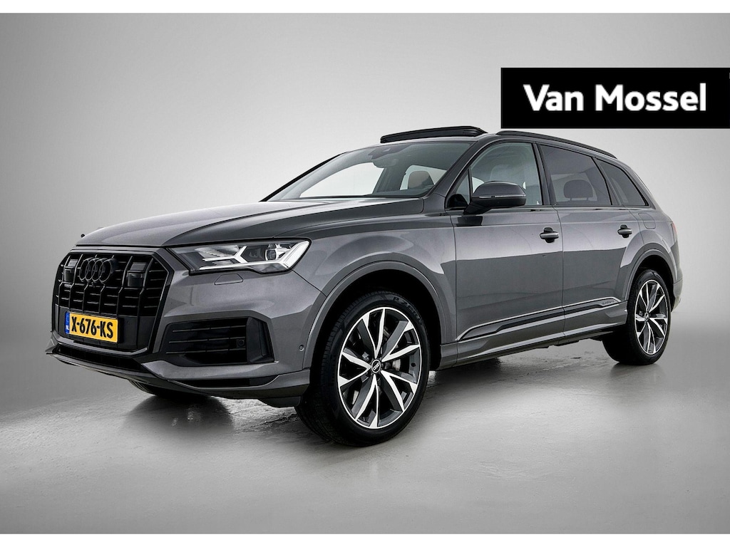 Audi Q7 55 TFSI e quattro Pro Line 381 PK | S-line | Panoramadak | Camera | Bang & Olufsen sound system | Adaptive cruise control | Adaptive air suspension | Trekhaak |