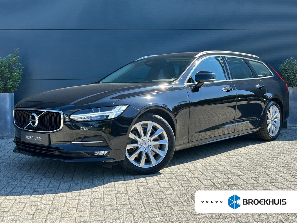 Volvo V90 2.0 T4 Momentum | Pilot Assist | BLIS | Memory | Leder | Standkachel | Stoel- & stuurverwarming | CarPlay |