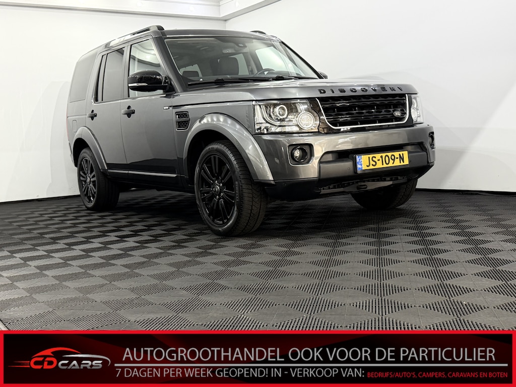 Land Rover Discovery 3.0 SDV6 HSE Luxury Edition 7 persoons Schuifdak, Leder, Navi, Camera, Memory stoelen, Cruise control, Stoelverwarming, Clima, Lichtmetalen velgen