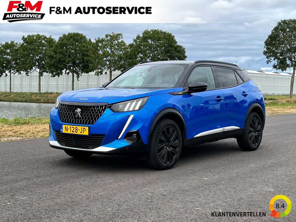 Peugeot 2008 1.2 PureTech GT Clima, cruise, pdc, camera, blindspot, stoelverwarming