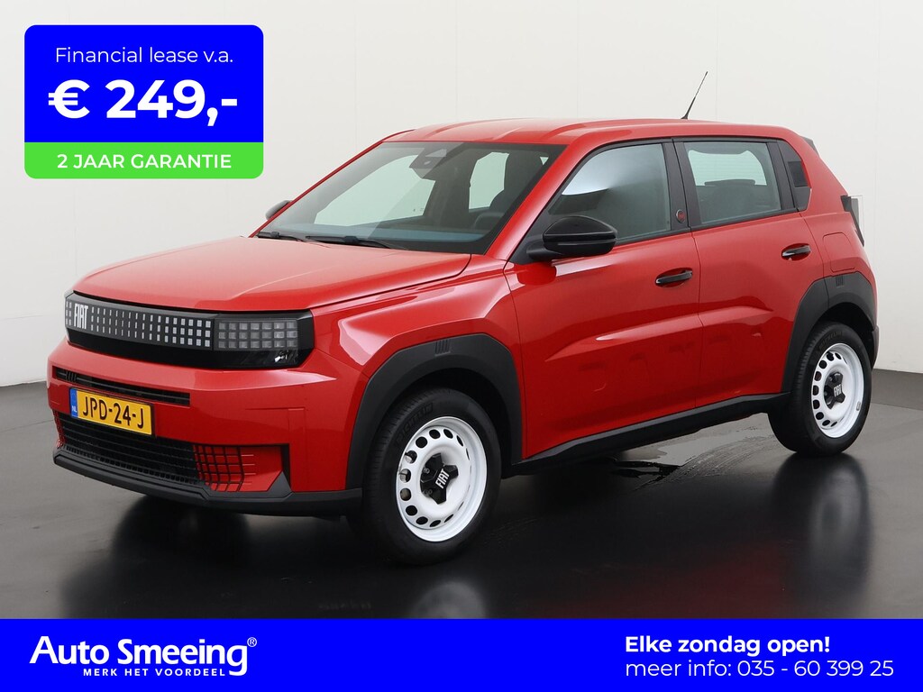 Fiat Grande Panda RED 11kW 44 kWh | Apple/Android Carplay | Digital Cockpit | Parkeersensor | Zondag Open!
