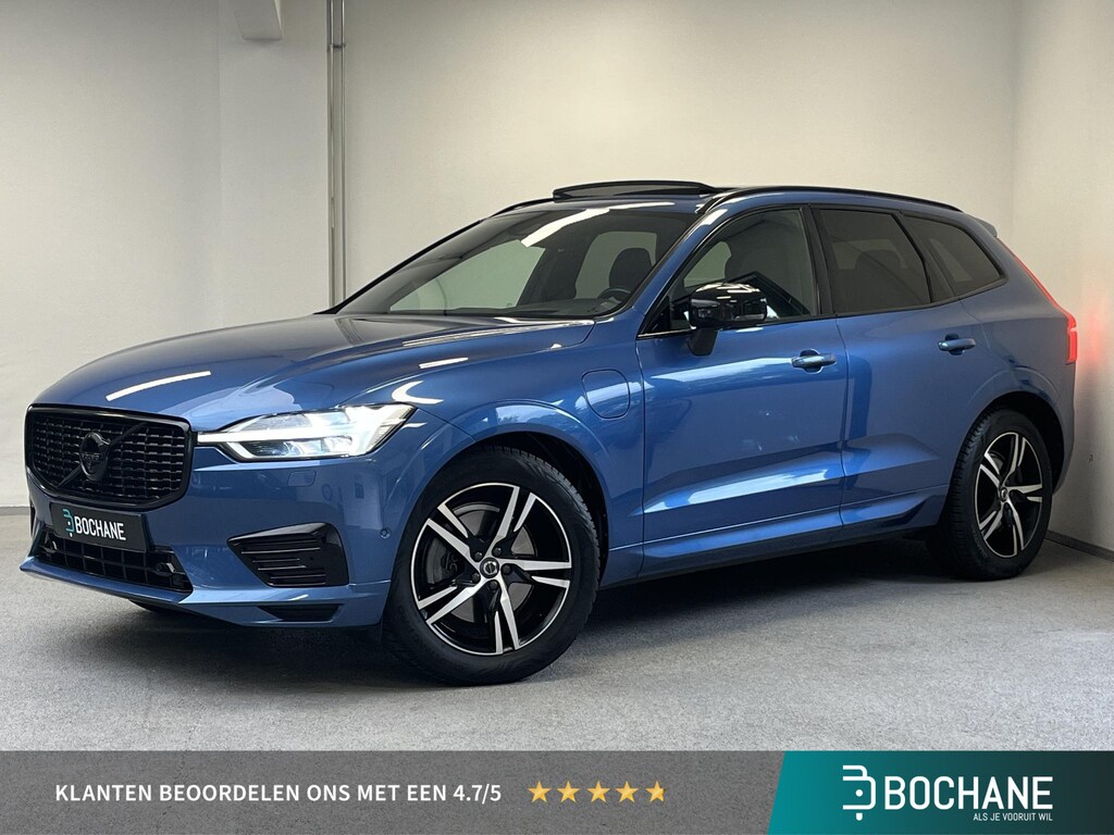 Volvo XC60 2.0 T8 Twin Engine AWD R-Design | PANO | LUCHTVERING | TREKHAAK | 360 CAMERA | HEAD-UP | LEDER |