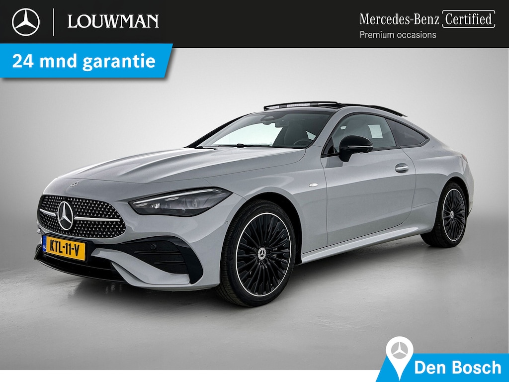 Mercedes-Benz CLE Coupé 300 e AMG Plug-In Hybride AMG Line Premium | Night Pakket | Panorama Schuif-Kanteldak | Stoel en Stuurverwarming | Memory Stoelen. Inclusief 24 maanden MB Certified garantie voor Europa.