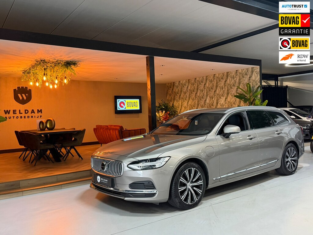 Volvo V90 2.0 T6 AWD Inscription SOH 92%|340PK|ACC|LaneAssist|Luxe|Camera|Elektr.Trekhaak|Garantie|Rijklaar