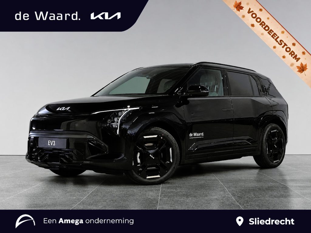 Kia EV3 GT-Line Business Edition 81.4kWh 204pk | VEGAN LEDEREN STOELBEKLEDING GT-LINE | CAMERA | STOEL- + STUURVERW. | DODEHOEKBEW. | AMBIENT LIGHTING |