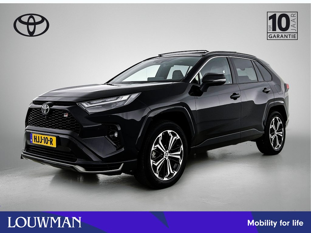 Toyota RAV4 2.5 Plug-in Hybrid AWD GR SPORT + GR SPORT PLUS PACK | Panoramadak | JBL | Memory Seat | Stoel + Stuurverwarming | Bear-Lock | 360 Camera + Camera binnenspiegel | SL 45